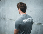 Men's Grey Seamless compression t-shirt