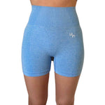 Blue Seamless Shorts